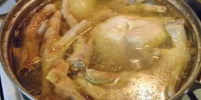 Рецепт холодца из куриных лапок