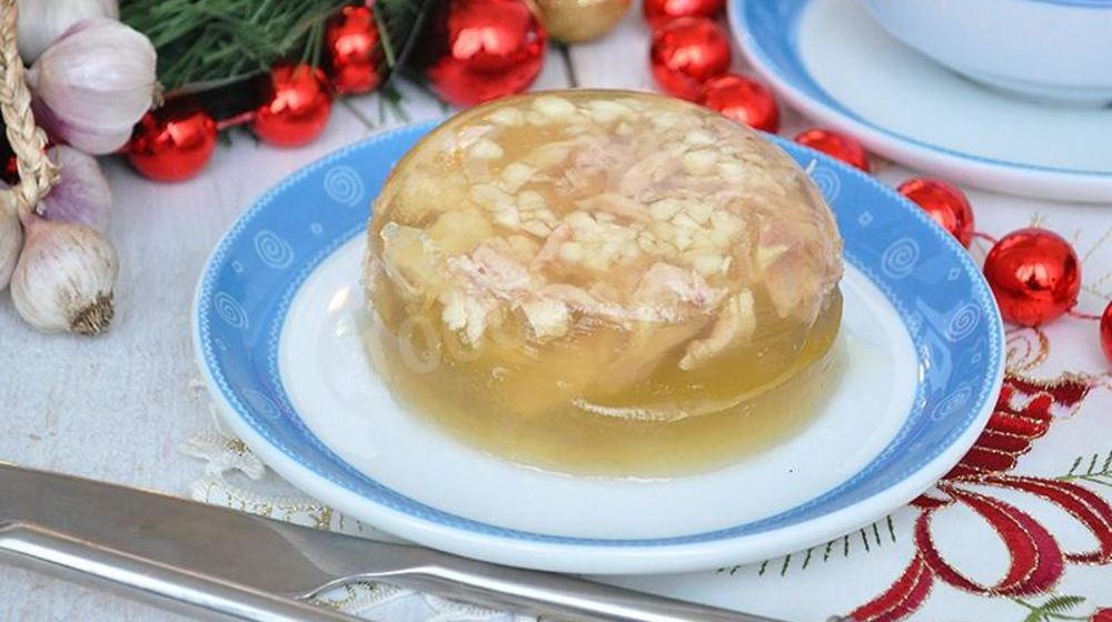 Как приготовить холодец из куриных окорочков в мультиварке с желатином