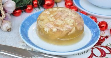 Рецепт Холодца из куриных окорочков в мультиварке с желатином