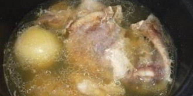 Рецепт холодца из рульки в мультиварке