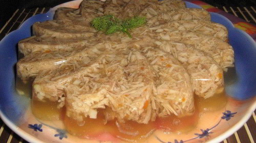 Как приготовить холодец из трех видов мяса