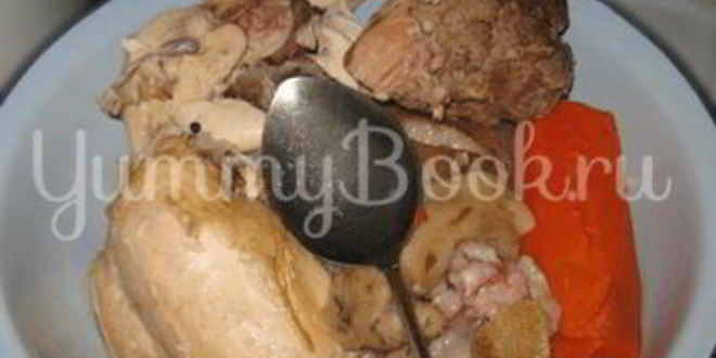 Рецепт холодца порционного