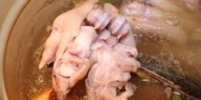 Рецепт холодца со свинины