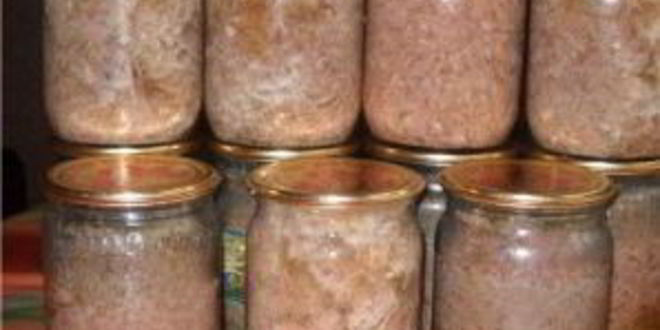 Рецепт холодца в банках на зиму