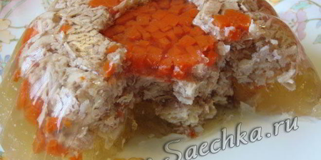 Рецепт холодца