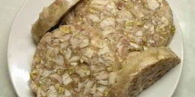 Рецепт куриного холодца в бутылке