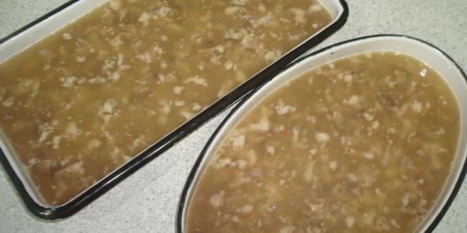 Рецепт рождественского холодца