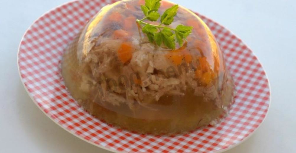 Рецепт студень холодец в мультиварке из свиных ножек