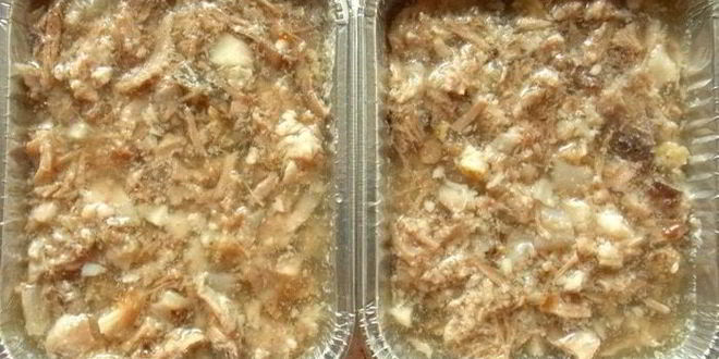 Рецепт трехслойного говяжьего холодца