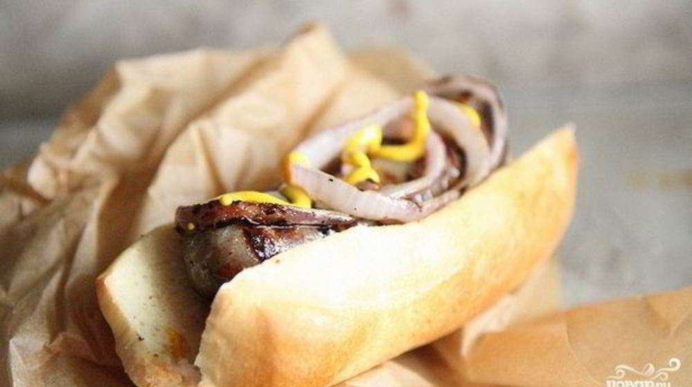 Как приготовить булочку для хот-дога