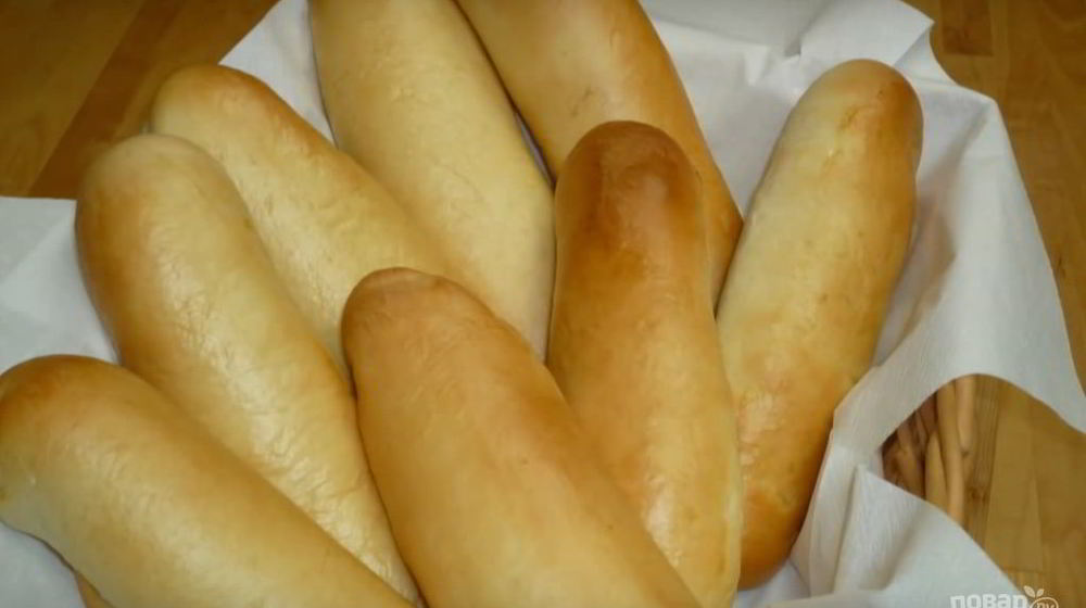 Как приготовить булочки для хот-дога