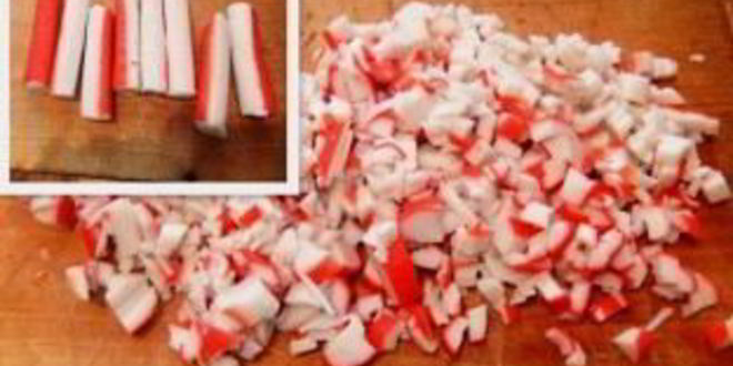 Рецепт хот-дога с крабовыми палочками