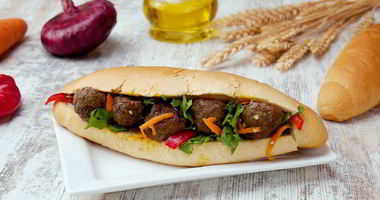 Рецепт Хот-дога с тефтельками