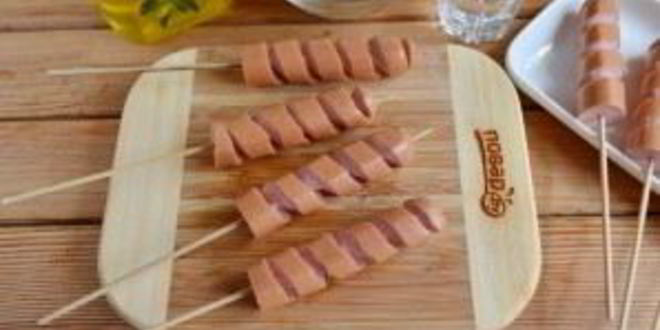 Рецепт хот-дога торнадо