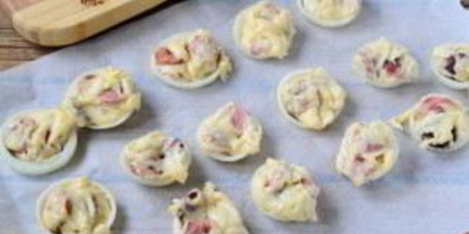 Рецепт хот-дога в луковых колечках