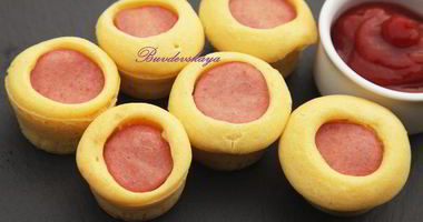 Рецепт Мини-кексиков Хот-Дог