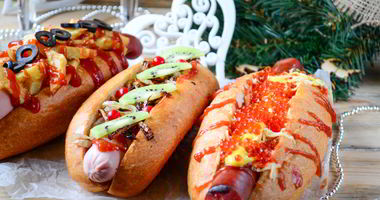 Рецепт Новогодних хот-догов