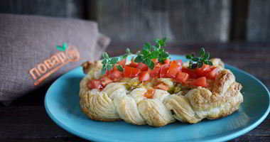 Рецепт Плетеных хот-догов с гуакамоле