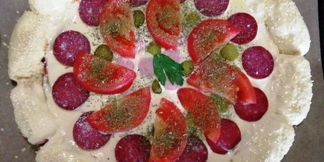 Рецепт суперсырной хот-дог-пицца