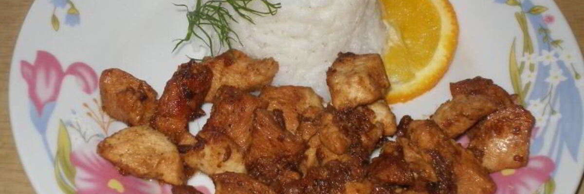 Рецепт Куриной грудки, маринованной в апельсине и имбире