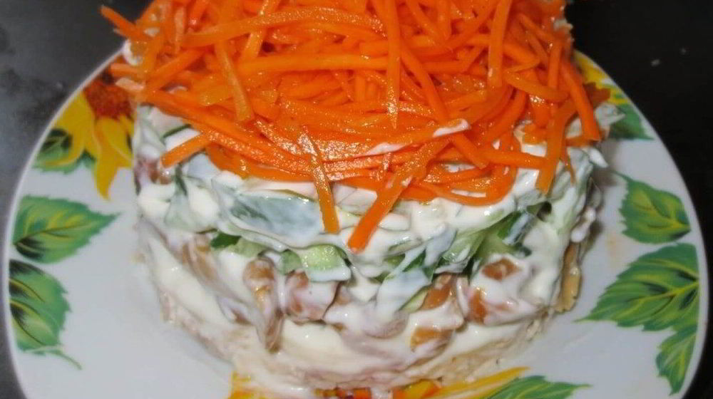 Как приготовить корейскую морковь с курицей