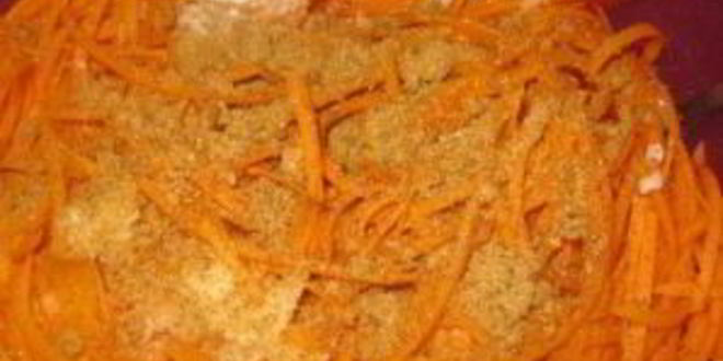 Рецепт корейской моркови