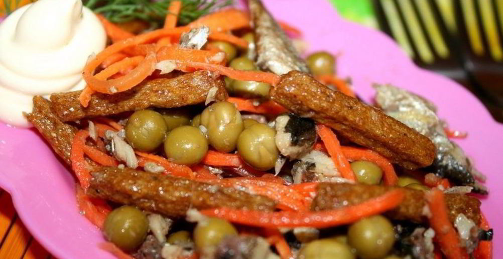 Рецепт крем-суп из тыквы с пшеничными сухариками