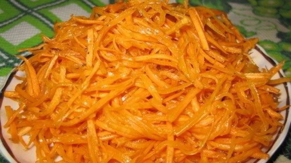 Как приготовить маринованную морковь по-корейски