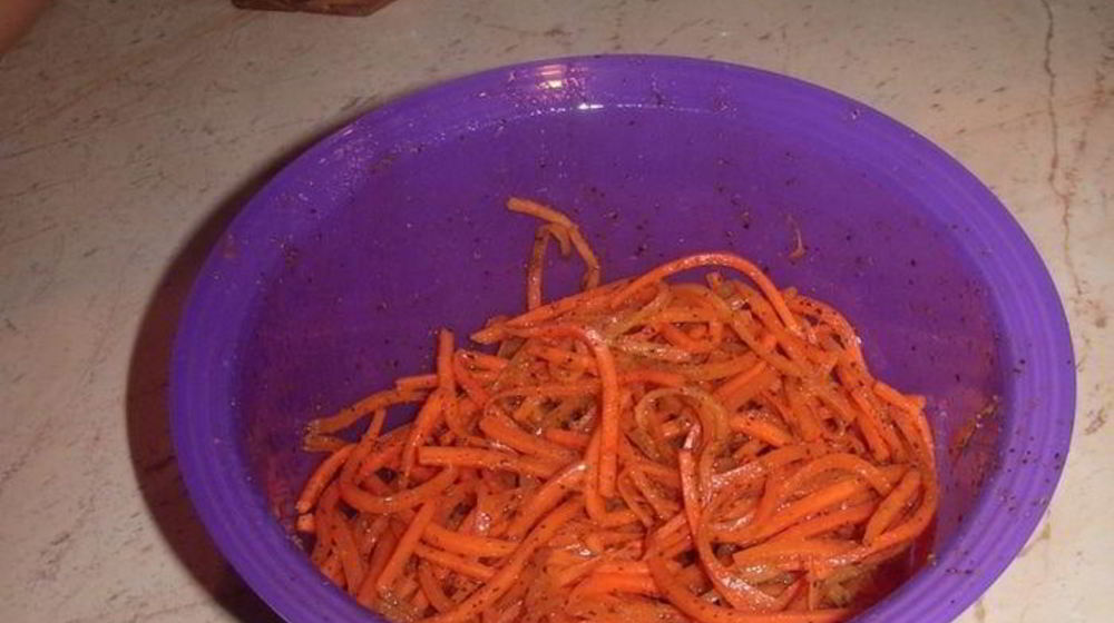 Как приготовить морковь по-корейски для чайников