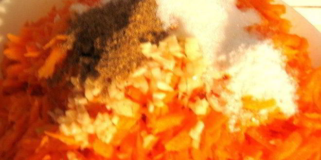 Рецепт моркови по-корейски с луком