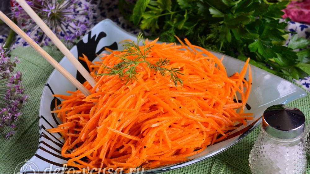 Как приготовить морковь по-корейски с приправой