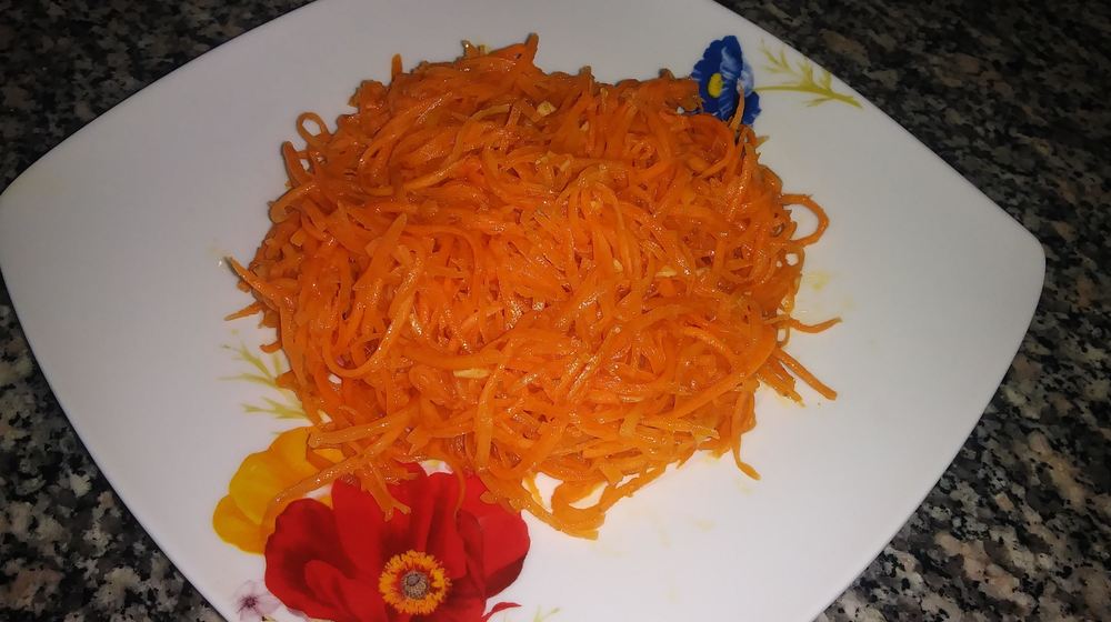 Как приготовить морковь по-корейски за 15 минут