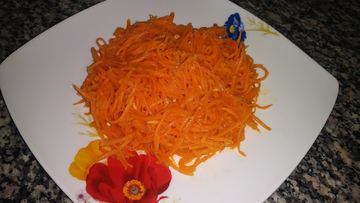 Рецепт Моркови по-корейски за 15 минут