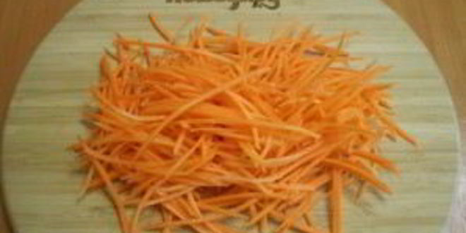 Рецепт морковки по-корейски острая