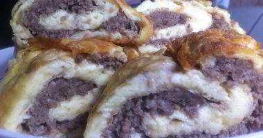 Рецепт Фаршированного яичного рулета