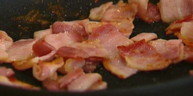 Рецепт фриттаты из тыквы с беконом и орехами пекан