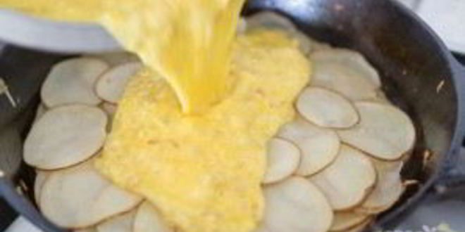 Рецепт фриттаты с картофелем