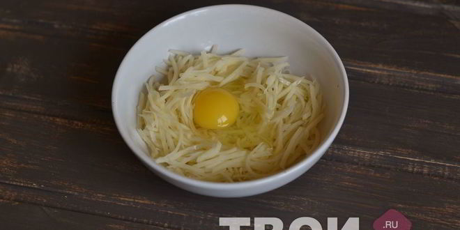 Рецепт хрустящего картофельного омлета