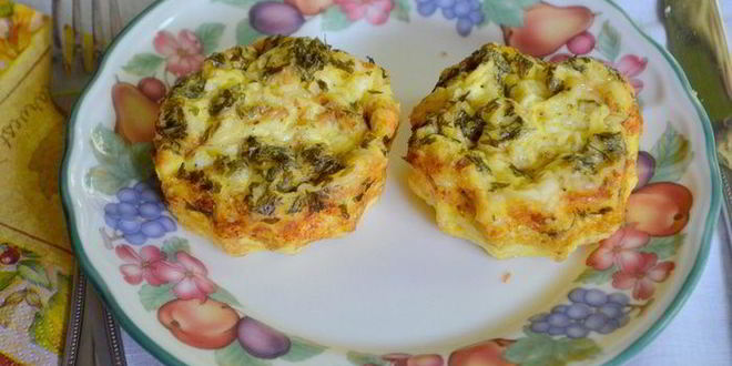 Рецепт мини-фриттаты на завтрак