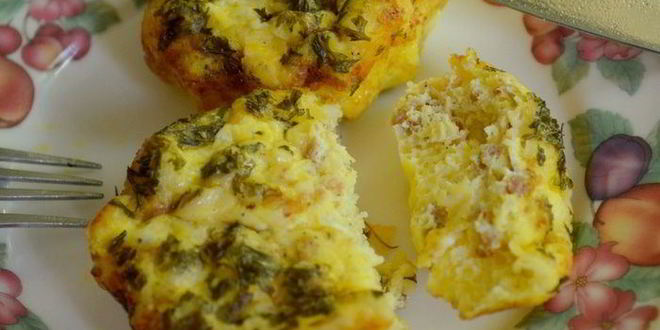 Рецепт мини-фриттаты на завтрак