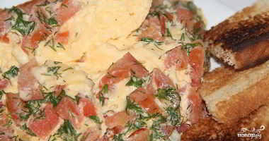 Рецепт Омлета на пару в микроволновке