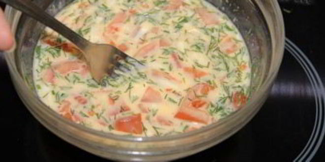 Рецепт омлета на пару в микроволновке