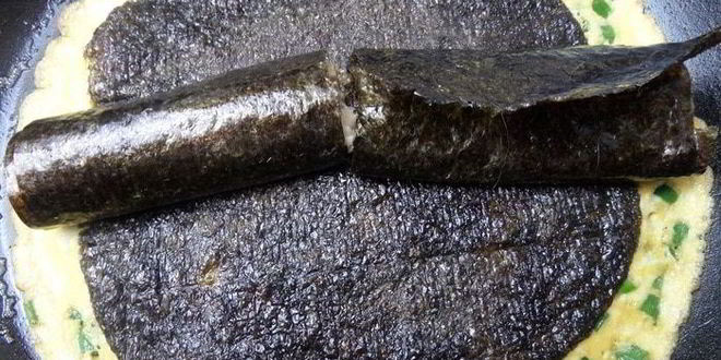 Рецепт омлета рыбного в японском стиле