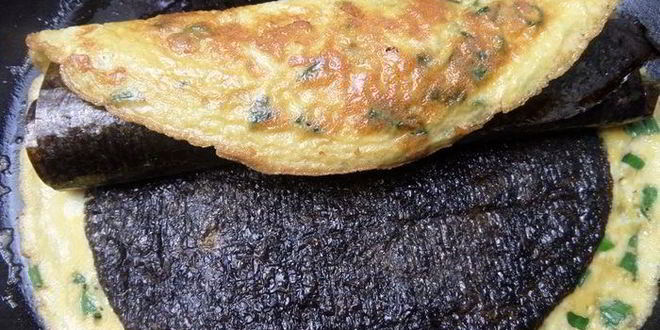 Рецепт омлета рыбного в японском стиле