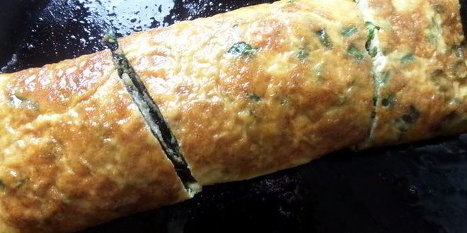 Рецепт омлета рыбного в японском стиле