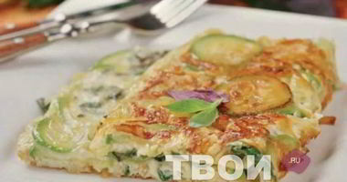 Рецепт Омлета с кабачком