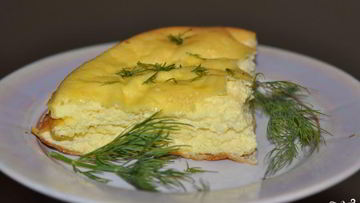 Рецепт Омлета с мукой и молоком