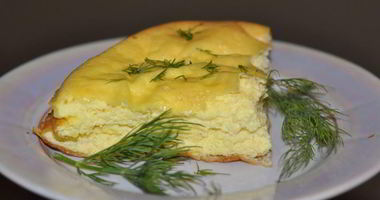 Рецепт Омлета с мукой и молоком