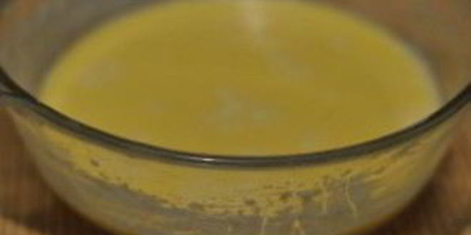 Рецепт омлета с мукой и молоком