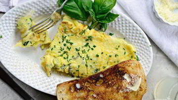 Рецепт Омлета с пармезаном